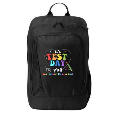 ItS Test Day YAll Funny Testing Day City Backpack