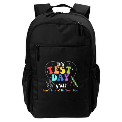 ItS Test Day YAll Funny Testing Day Backpack