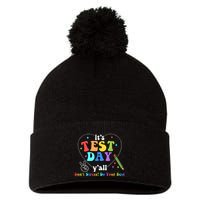 ItS Test Day YAll Funny Testing Day Pom Pom 12in Knit Beanie