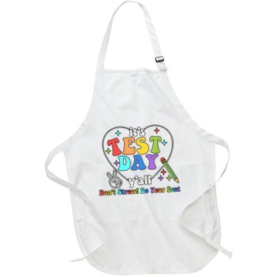ItS Test Day YAll Funny Testing Day Apron