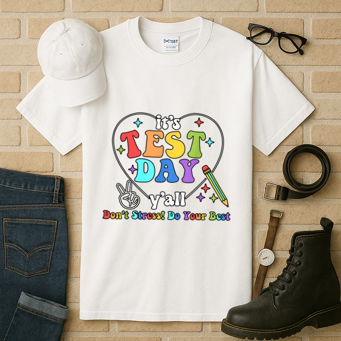 ItS Test Day YAll Funny Testing Day Tall T-Shirt