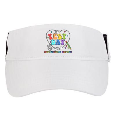ItS Test Day YAll Funny Testing Day Adult Drive Performance Visor