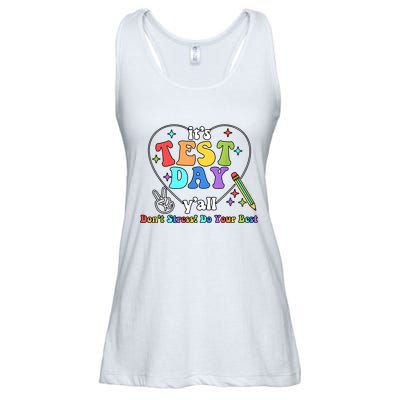 ItS Test Day YAll Funny Testing Day Ladies Essential Flowy Tank