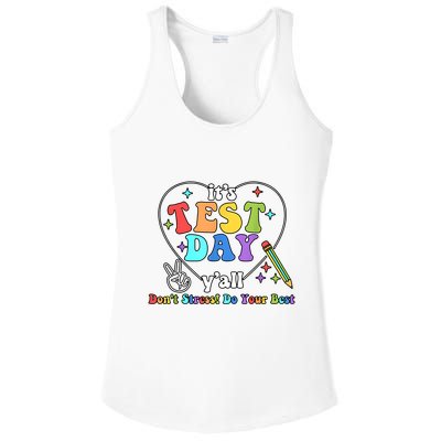 ItS Test Day YAll Funny Testing Day Ladies PosiCharge Competitor Racerback Tank