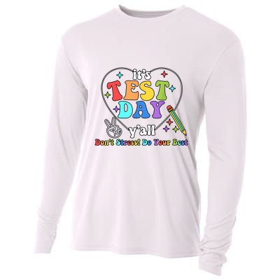ItS Test Day YAll Funny Testing Day Cooling Performance Long Sleeve Crew