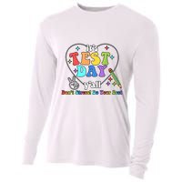 ItS Test Day YAll Funny Testing Day Cooling Performance Long Sleeve Crew