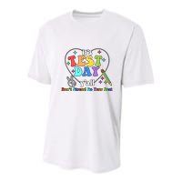 ItS Test Day YAll Funny Testing Day Youth Performance Sprint T-Shirt