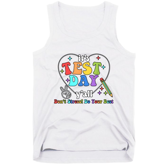 ItS Test Day YAll Funny Testing Day Tank Top