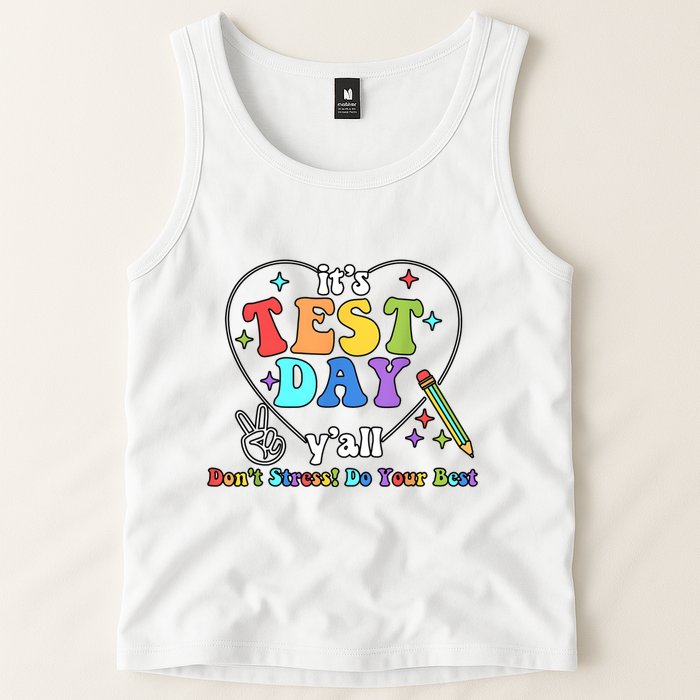 ItS Test Day YAll Funny Testing Day Tank Top