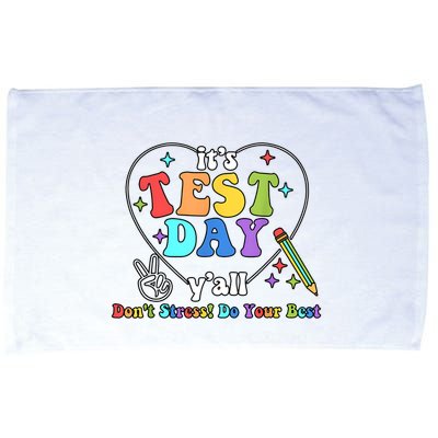 ItS Test Day YAll Funny Testing Day Microfiber Hand Towel