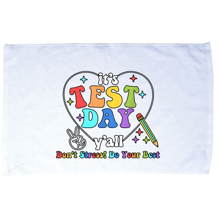ItS Test Day YAll Funny Testing Day Microfiber Hand Towel