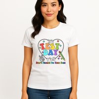 ItS Test Day YAll Funny Testing Day Womens T-Shirt