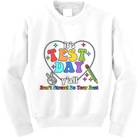 ItS Test Day YAll Funny Testing Day Kids Sweatshirt