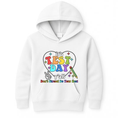 ItS Test Day YAll Funny Testing Day Kids Hoodie