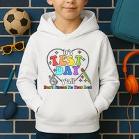 ItS Test Day YAll Funny Testing Day Kids Hoodie