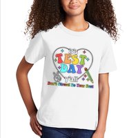 ItS Test Day YAll Funny Testing Day Kids T-Shirt