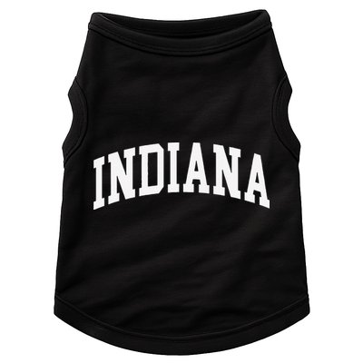 Indiana Throwback Design Classic Doggie Tank