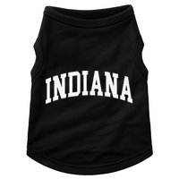 Indiana Throwback Design Classic Doggie Tank