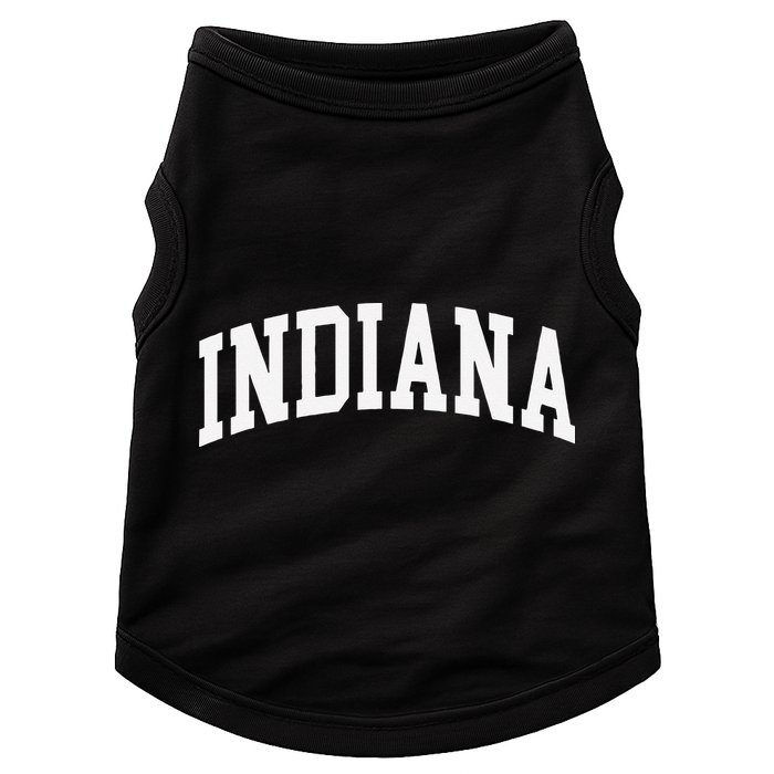 Indiana Throwback Design Classic Doggie Tank