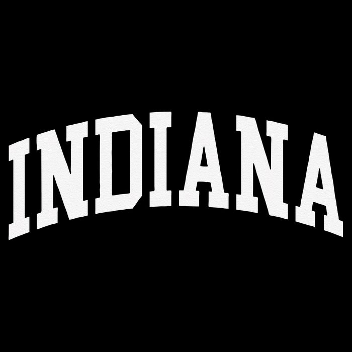 Indiana Throwback Design Classic Button