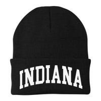 Indiana Throwback Design Classic Beanie