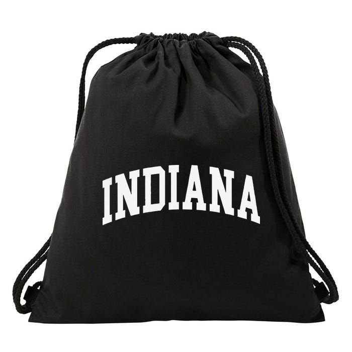 Indiana Throwback Design Classic Drawstring Bag