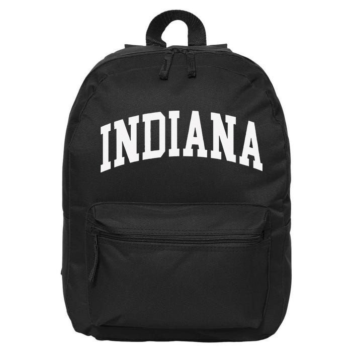 Indiana Throwback Design Classic 16 in Basic Backpack