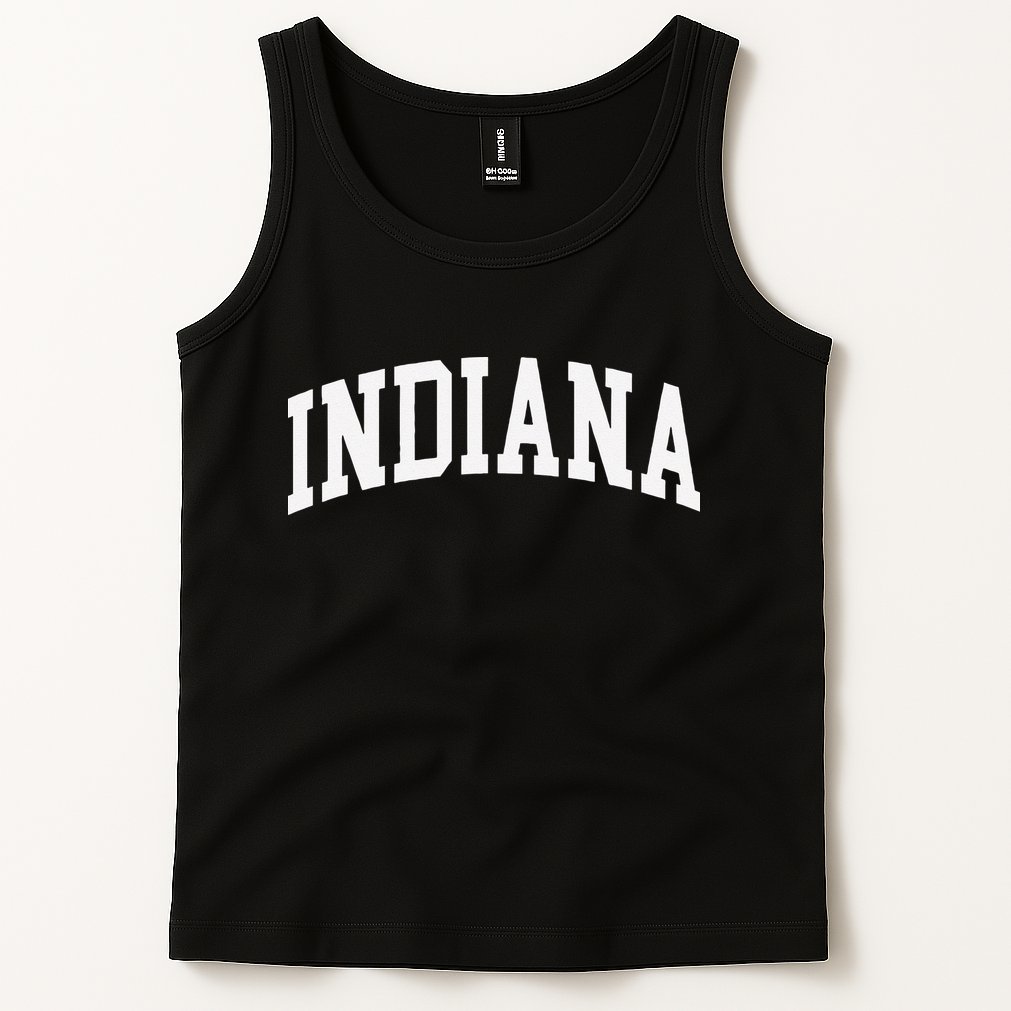 Indiana Throwback Design Classic Tank Top