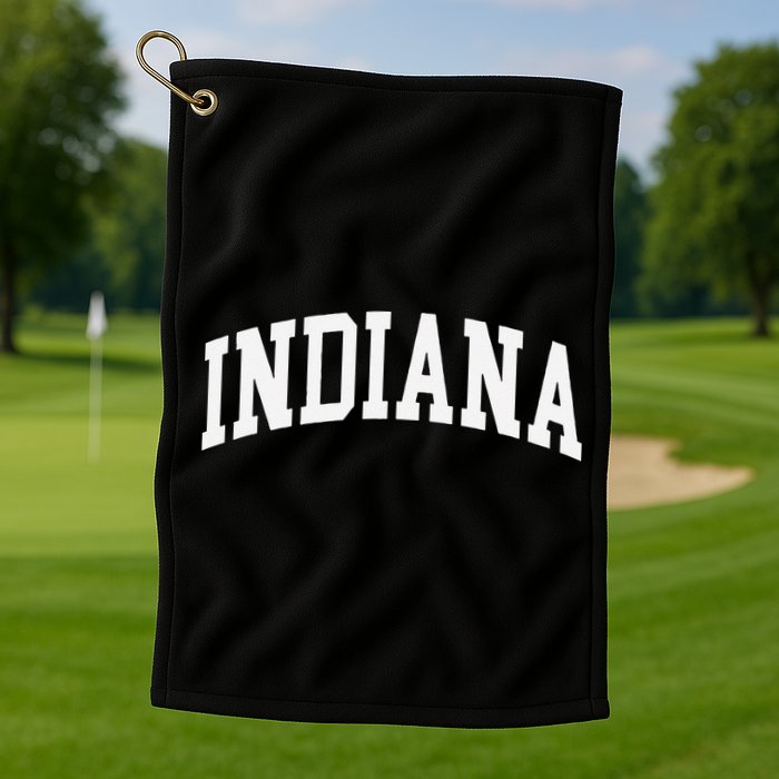 Indiana Throwback Design Classic Golf Towel
