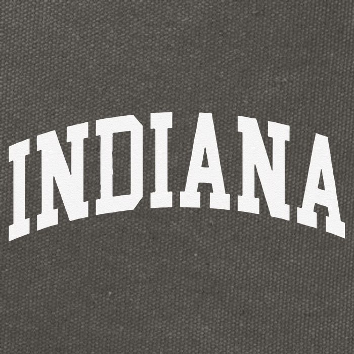 Indiana Throwback Design Classic Cotton Canvas Backpack