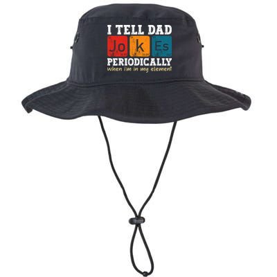 I Tell Dad Jokes Periodically But Only When Im My Element Bucket Hat