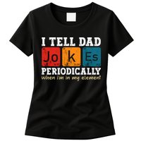 I Tell Dad Jokes Periodically But Only When Im My Element Womens T-Shirt