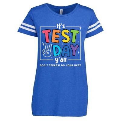 It's Test Day Y'all Funny Testing Coordinator For Teachers Enza Ladies Jersey Football T-Shirt