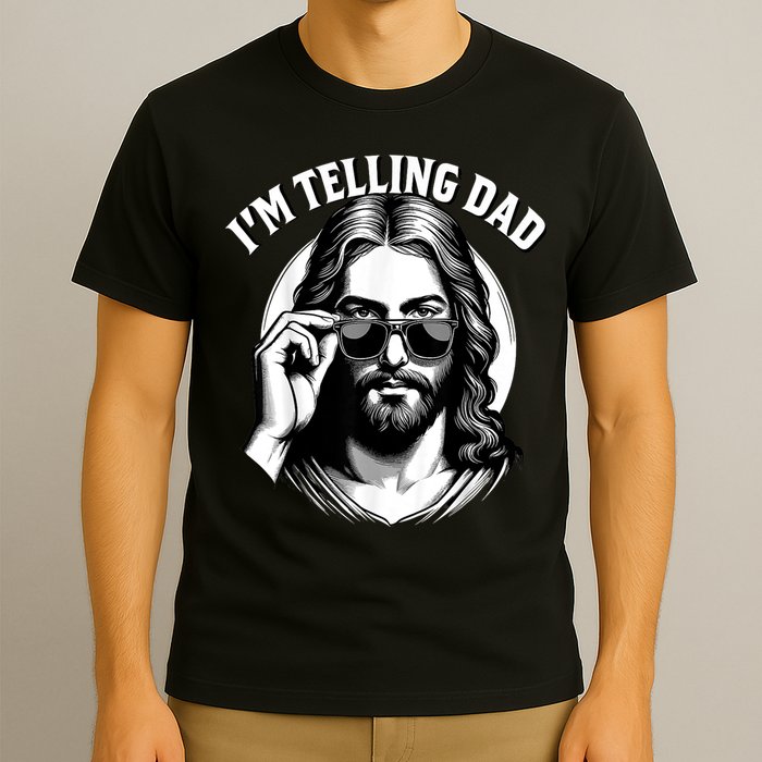 IM Telling Dad Funny Religious Christian Jesus Meme T-Shirt