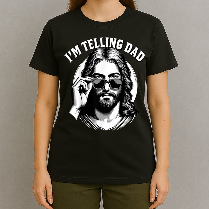 IM Telling Dad Funny Religious Christian Jesus Meme T-Shirt