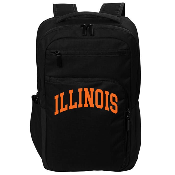 Illinois Throwback Design Classic Impact Tech Backpack