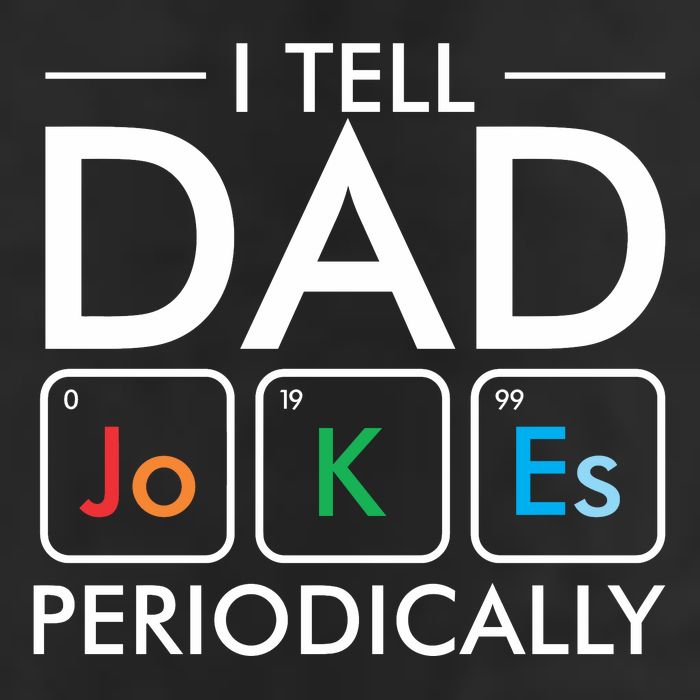 I Tell Dad Jokes Periodically Garment-Dyed Fleece Hoodie