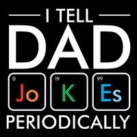 I Tell Dad Jokes Periodically Flexfit Unipanel Trucker Cap