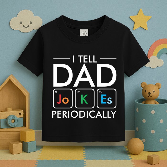 I Tell Dad Jokes Periodically Toddler T-Shirt