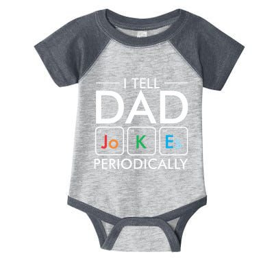 I Tell Dad Jokes Periodically Infant Baby Jersey Bodysuit