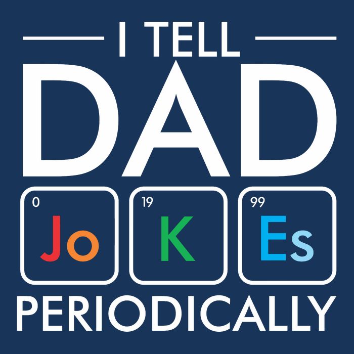 I Tell Dad Jokes Periodically Infant Baby Jersey Bodysuit