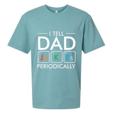I Tell Dad Jokes Periodically Sueded Cloud Jersey T-Shirt