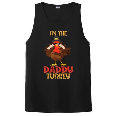 I'm The Daddy Turkey Cool Happy Thanksgiving Thankful Funny PosiCharge Competitor Tank