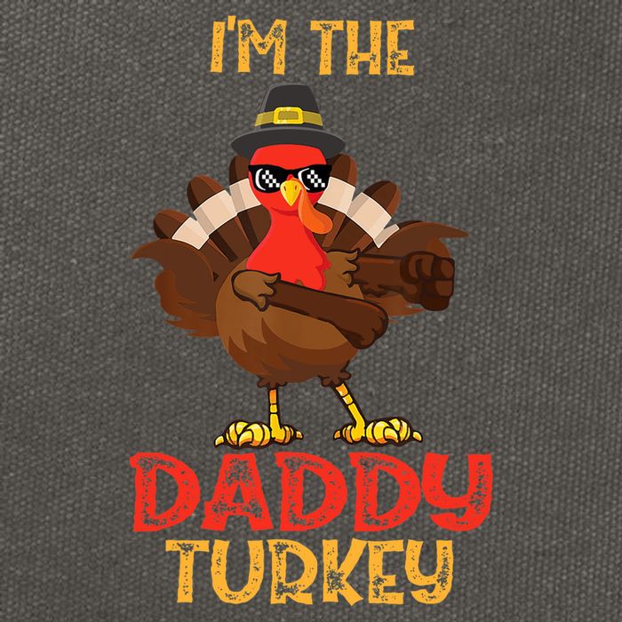 I'm The Daddy Turkey Cool Happy Thanksgiving Thankful Funny Cotton Canvas Backpack