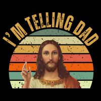 Im Telling Dad Funny Religious Christian Jesus Mug