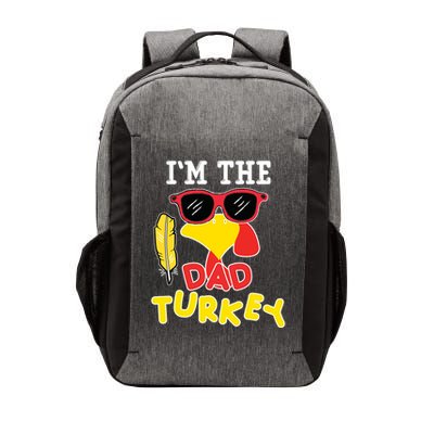 Im The Dad Turkey Funny Thanksgiving Vector Backpack