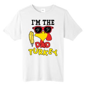 Im The Dad Turkey Funny Thanksgiving Tall Fusion ChromaSoft Performance T-Shirt