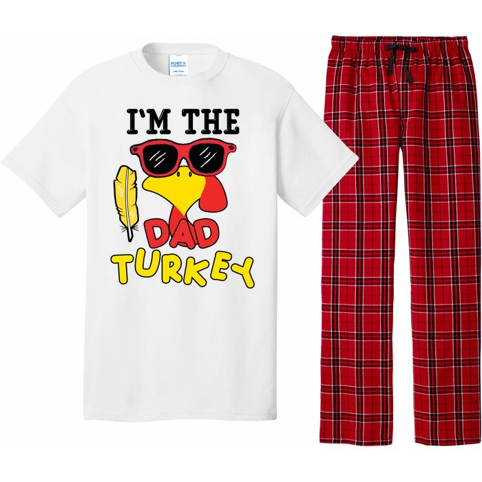 Im The Dad Turkey Funny Thanksgiving Pajama Set