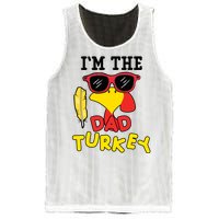 Im The Dad Turkey Funny Thanksgiving Mesh Reversible Basketball Jersey Tank