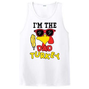 Im The Dad Turkey Funny Thanksgiving PosiCharge Competitor Tank